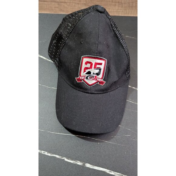 Carolina Hurricanes 25th Anniversary Hat Black Mesh Adjustable Cap hat  snap bac - Picture 4 of 11